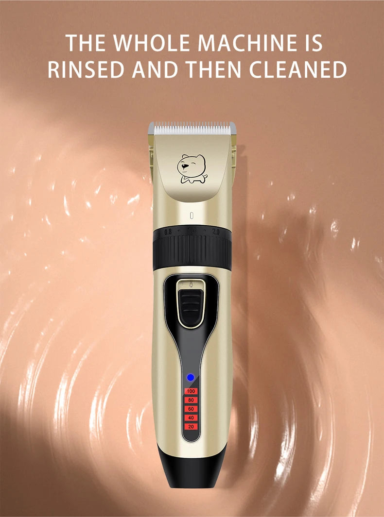 Electric Dog Clippers Professional Pet Hair Trimmer Dogs Grooming Hairdresser Hair Cutter Cat Hair Cutting Remover Machine Kit