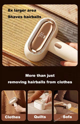 3000mAh Lint Remover For Clothing Rechargeable Digital Display Fabric Shaver Professional Household Portable Hair ball Trimmer