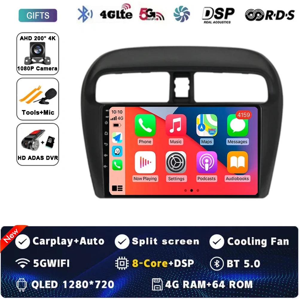 Mitsubishi Mirage Android Screen