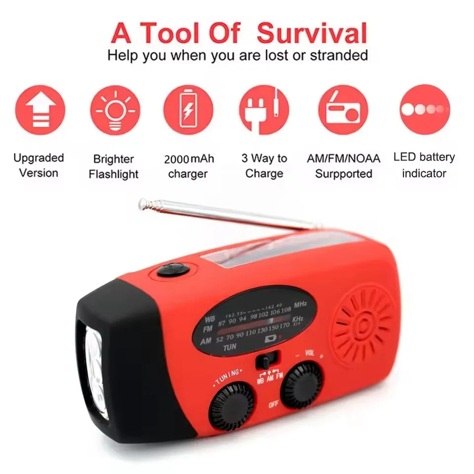 Solar Emergency Radio Kit