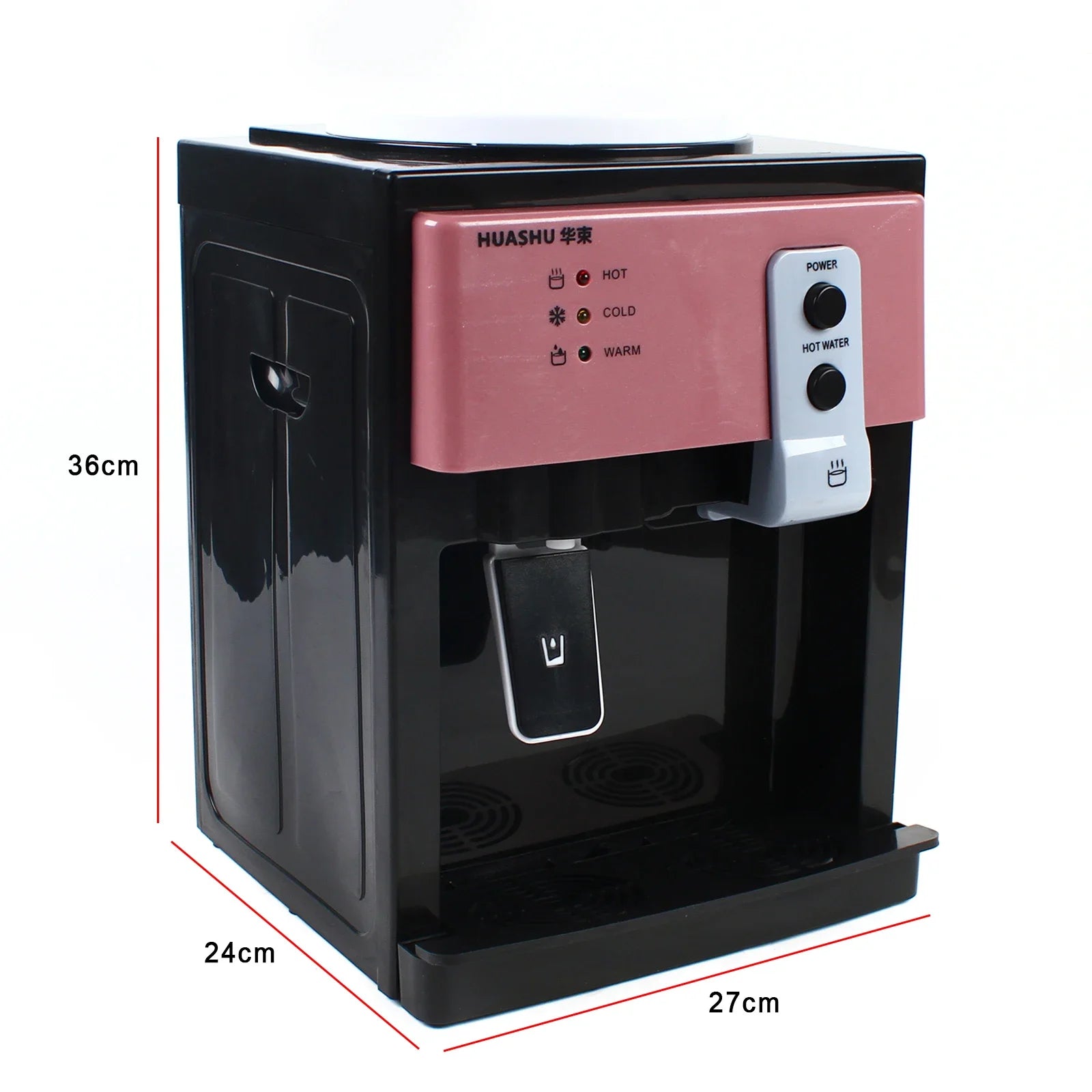 Electric Water Dispenser Desktop Drinking Fountain Cold & Hot Warm Water Cooler Heater Home Office Hostel Coffee Tea Bar Helper