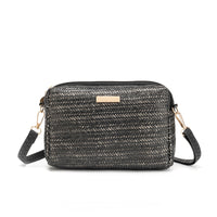Women Designer Bag One Shoulder Crossbody Bags Fashion Straw Woven Summer Bohemia Beach Bag Small Solid Mobile Phone Coin Purse