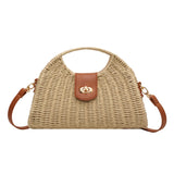 Summer Woven Shell Tote