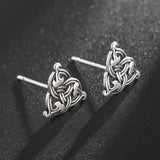 Silver-Plated Carved Flower Drop-Shaped Large Earrings Hypoallergenic Earrings for Women Retro Fashion Casual Party Jewelry