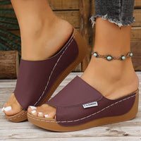 Women's Sandals Casual Heels Sandals Summer Woman Shoes Luxury Slippers Heeled Sandals Wedges Shoes Summer Footwear Women 2025