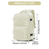 Air Vacuum compression Backpack Travel Backpack for Women Men Business Laptop Backpack, Expandable Vacuum Large Capacity Bag