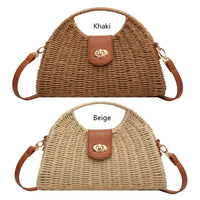 Summer Woven Shell Tote