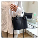 Designer Bag Knot Handle Bucket Bags for Women 2023 Brands Purses and Handbags Commute Black Shoulder Crossbody Bag Tote Clutch