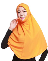 Muslim Women Instant Hijab Prayer Full Cover Chemo Cap One Piece Amira Scarf Shawls Veil Islamic Ramadan Khimar Turban Headwrap