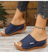 Women's Sandals Casual Heels Sandals Summer Woman Shoes Luxury Slippers Heeled Sandals Wedges Shoes Summer Footwear Women 2025