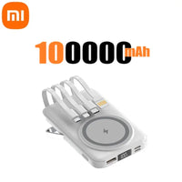 Xiaomi 22.5W 200000mAh Magnetic Wireless Charger Power Bank with Phone Holder PowerBank For iPhone Samsung Huawei Fast Charging