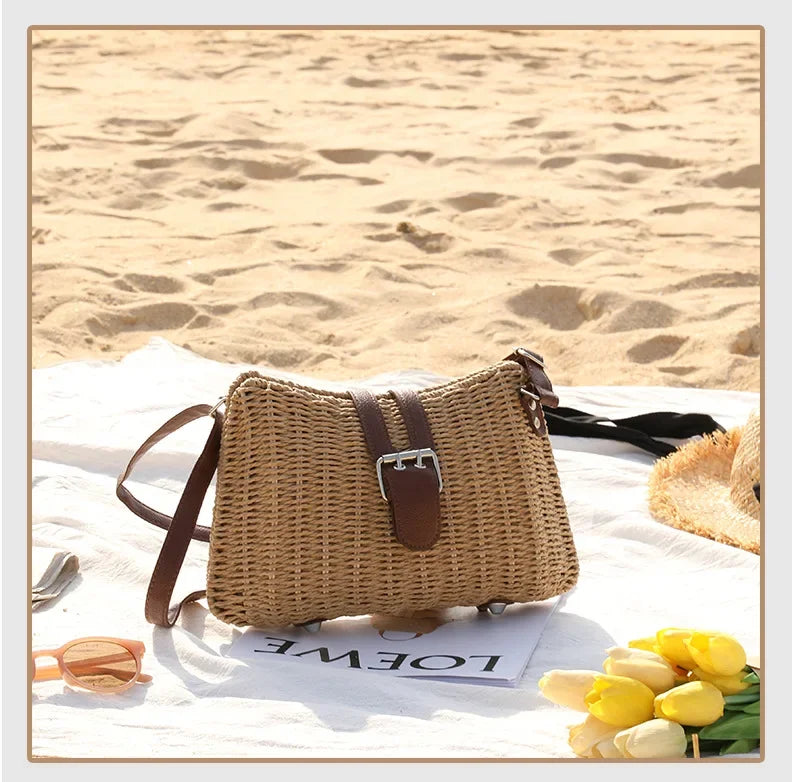 Straw Woven Handbag Summer