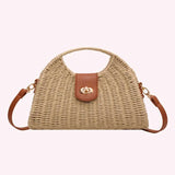 Summer Woven Shell Tote