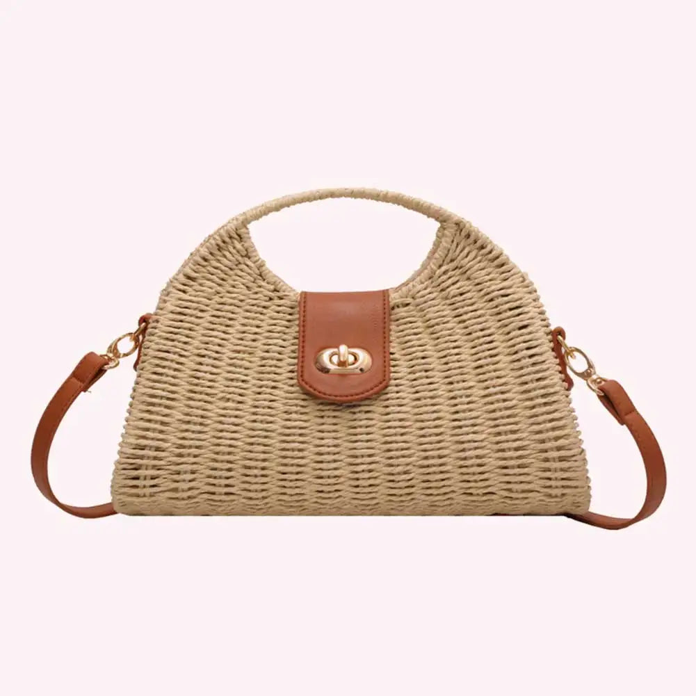 Summer Woven Shell Tote