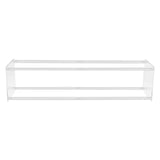 Clear Flower Stand Pack of 2 Wedding Decoration Table Centerpiece Clear Acrylic Floor Vase Decorative Column Stand for Party