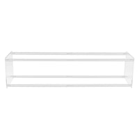 Clear Flower Stand Pack of 2 Wedding Decoration Table Centerpiece Clear Acrylic Floor Vase Decorative Column Stand for Party
