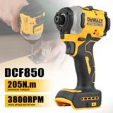 DeWaltDcd805Dcf850 bag Lithium Brushless Motor Screwdriver Electric Screwdriver Electric Hand Drill Impact Drill Combination Kit