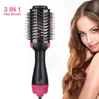 One-Step Volumizer Hair Dryer And Hot Air Brush 4 In 1 Hair Dryer Brush Blow Dryer Brush In One Ceramic Coating Hot Air Brush