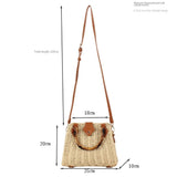 Boho Bamboo Shoulder Bag