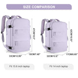 XOKY Cabin Bag 45x36x20 Backpack, 40x20x25 Ryanair Carry-Ons, Women/Men Aeroplane Travel Backpack, Cabin Size Laptop Backpack