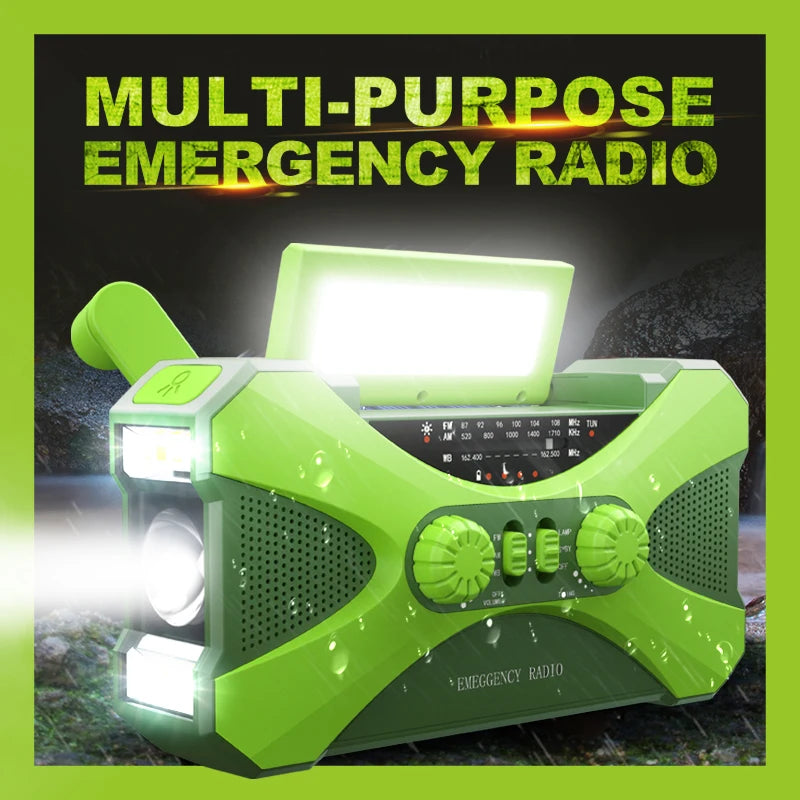 Solar Power Emergency Radio