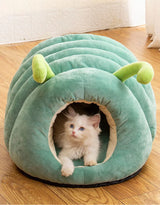 Winter Cozy Pet House Dogs Soft Nest Kennel Sleeping Cave Cat Dog Puppy Warm Thickening Tents Bed Nest Dog Nest Warm Plush Warm