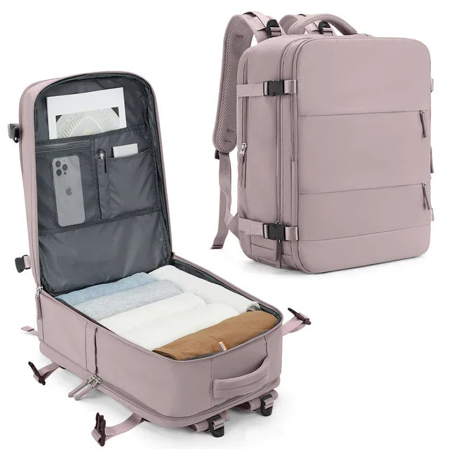 XOKY Cabin Bag 45x36x20 Backpack, 40x20x25 Ryanair Carry-Ons, Women/Men Aeroplane Travel Backpack, Cabin Size Laptop Backpack
