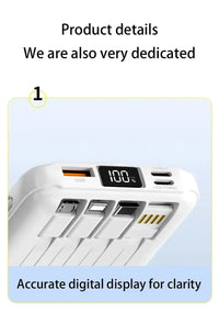 Xiaomi 22.5W 200000mAh Magnetic Wireless Charger Power Bank with Phone Holder PowerBank For iPhone Samsung Huawei Fast Charging