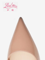 Naked color luxury women's shoes 2025 New Heels For Women Elegant High Heels Sexy Pointed Toe Heeled sandals Ladies Shoes Women