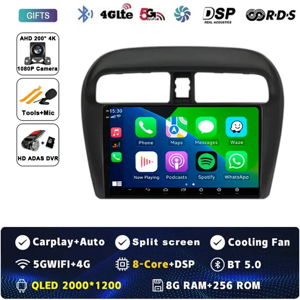 Mitsubishi Mirage Android Screen