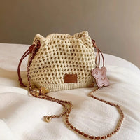 Summer Knit Crossbody Bag