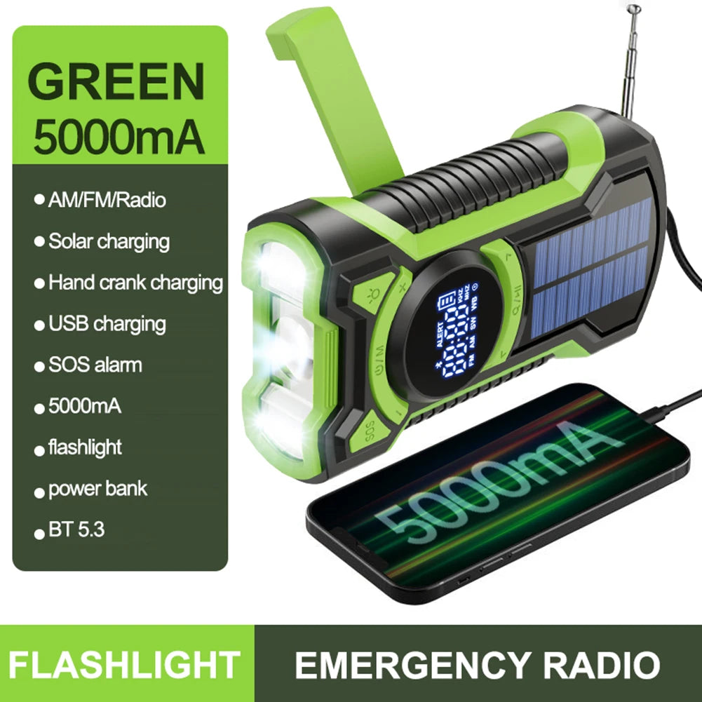 Solar Power Emergency Radio