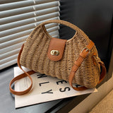 Summer Woven Shell Tote