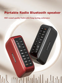 Portable FM Bluetooth Speaker