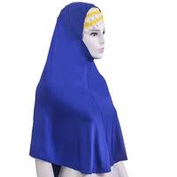 Muslim Women Instant Hijab Prayer Full Cover Chemo Cap One Piece Amira Scarf Shawls Veil Islamic Ramadan Khimar Turban Headwrap