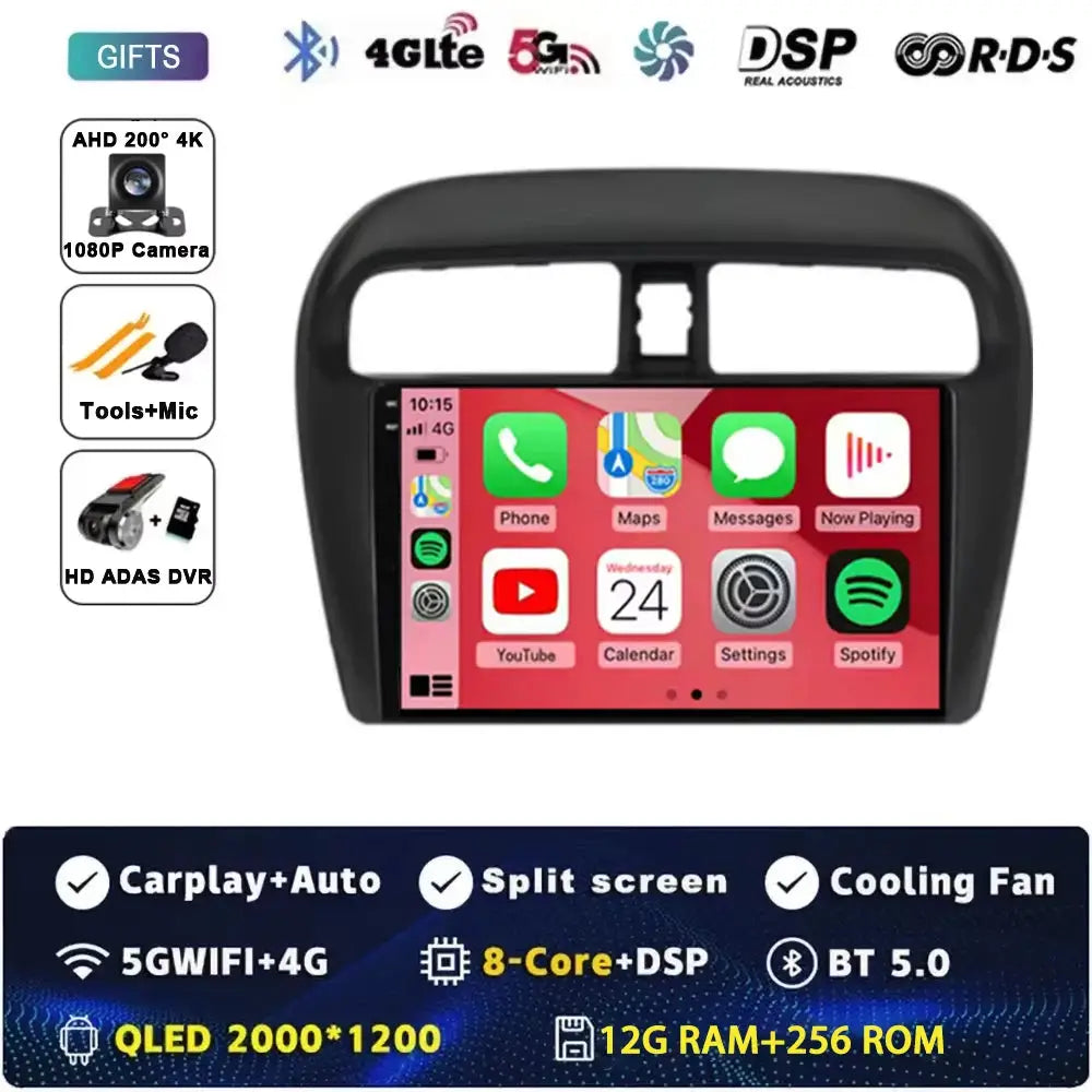 Mitsubishi Mirage Android Screen