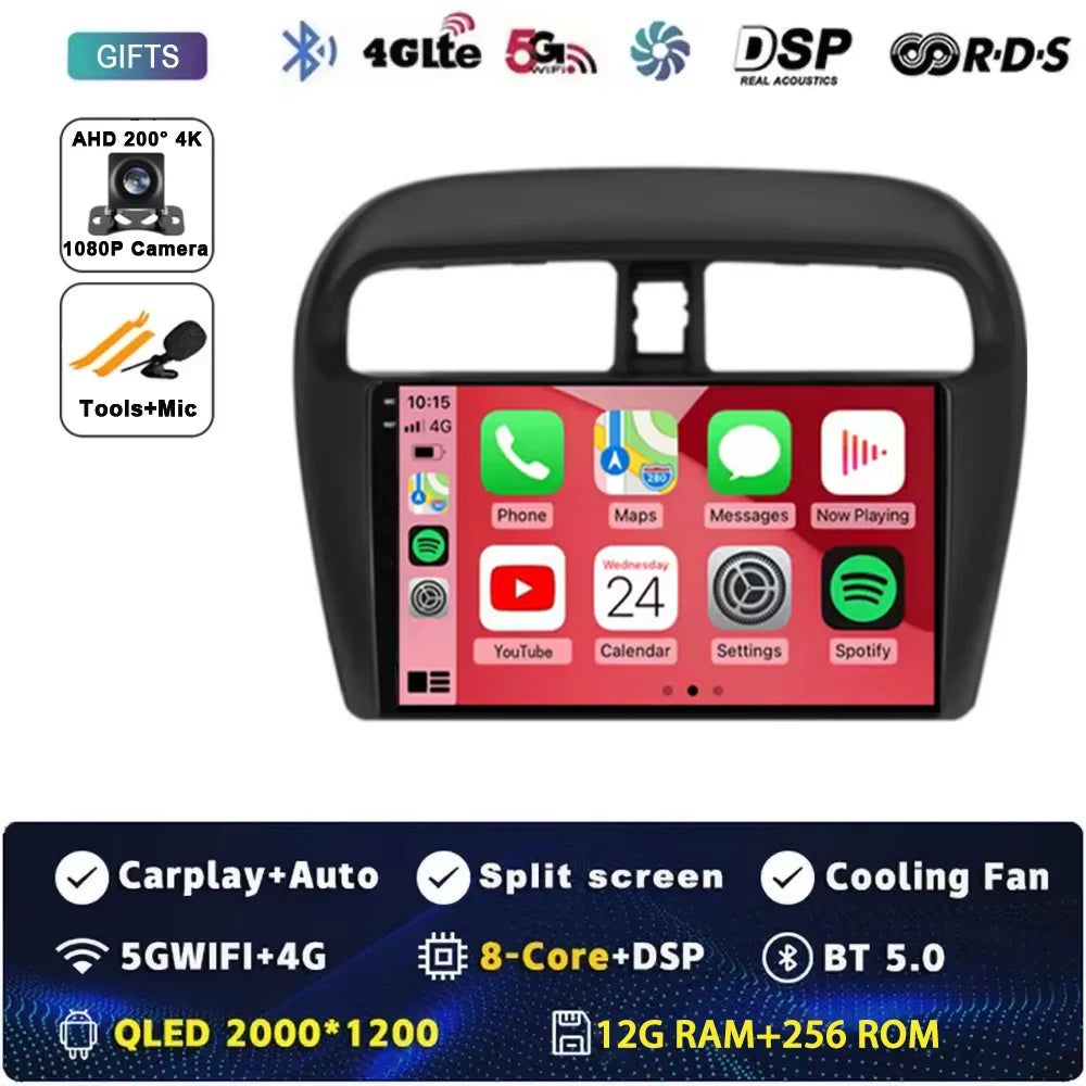 Mitsubishi Mirage Android Screen