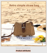 Straw Woven Handbag Summer