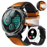 EIGIIS 2024 New Smart Watch KE3 3ATM Waterproof Sport Genuine Original Design Men Bluetooth Call Health Monitor With Flashlight