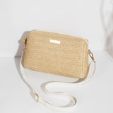 Women Designer Bag One Shoulder Crossbody Bags Fashion Straw Woven Summer Bohemia Beach Bag Small Solid Mobile Phone Coin Purse