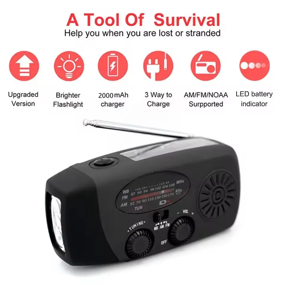 Solar Emergency Radio Kit