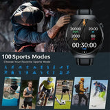 For Xiaomi New 2 in 1 Smart Watch With Earbuds Smartwatch TWS Bluetooth Earphone Heart Rate Blood Pressure Monitor Sports Watch