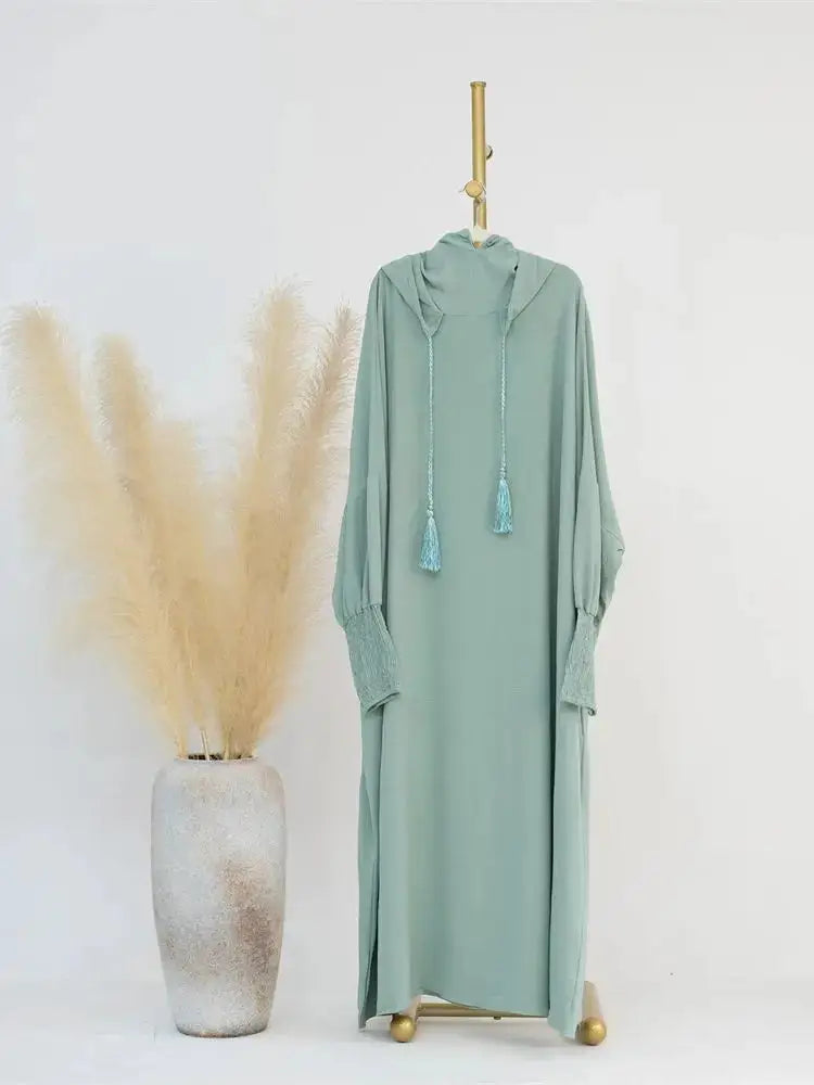 Ramadan Niqab Khimar Muslim Abaya Dubai Turkey Islam Prayer Clothes African Dresses For Women Dress Kaftan Robe Femme Musulmane