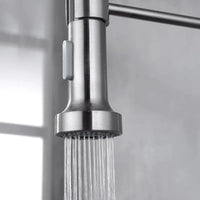 Pull Out Sensor Kitchen Sink Faucets 304 Stainless Steel Black/Nickel Smart Induction Mixed Tap Touch Control Sink Tap Torneira