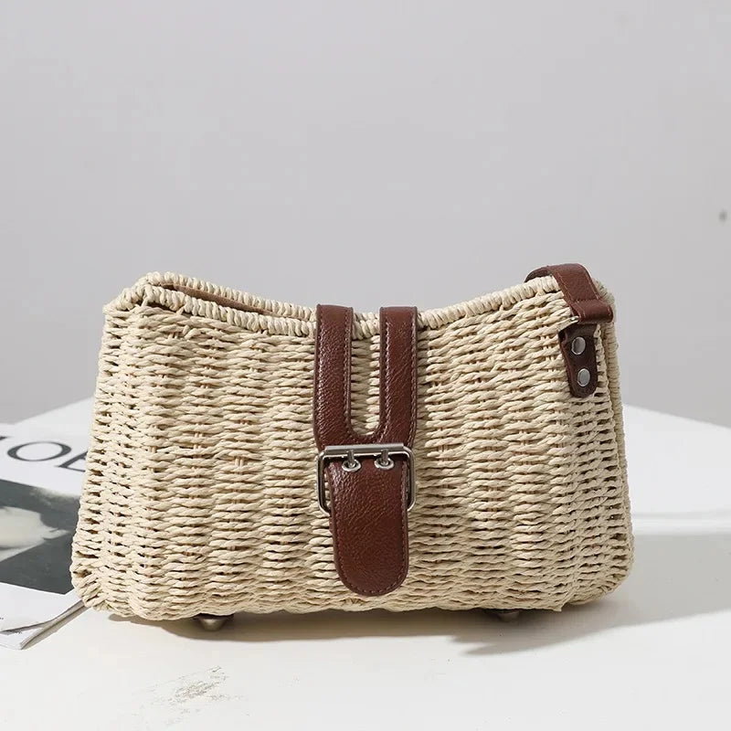 Straw Woven Handbag Summer