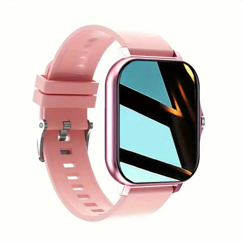 Smart watch, Bluetooth calls, message reminders, custom dial wallpaper, compatible with Android and iPhone