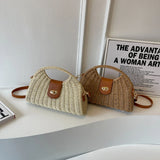 Summer Woven Shell Tote