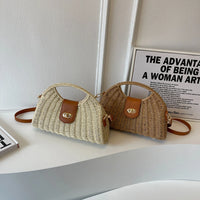 Summer Woven Shell Tote