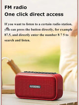 Portable FM Bluetooth Speaker