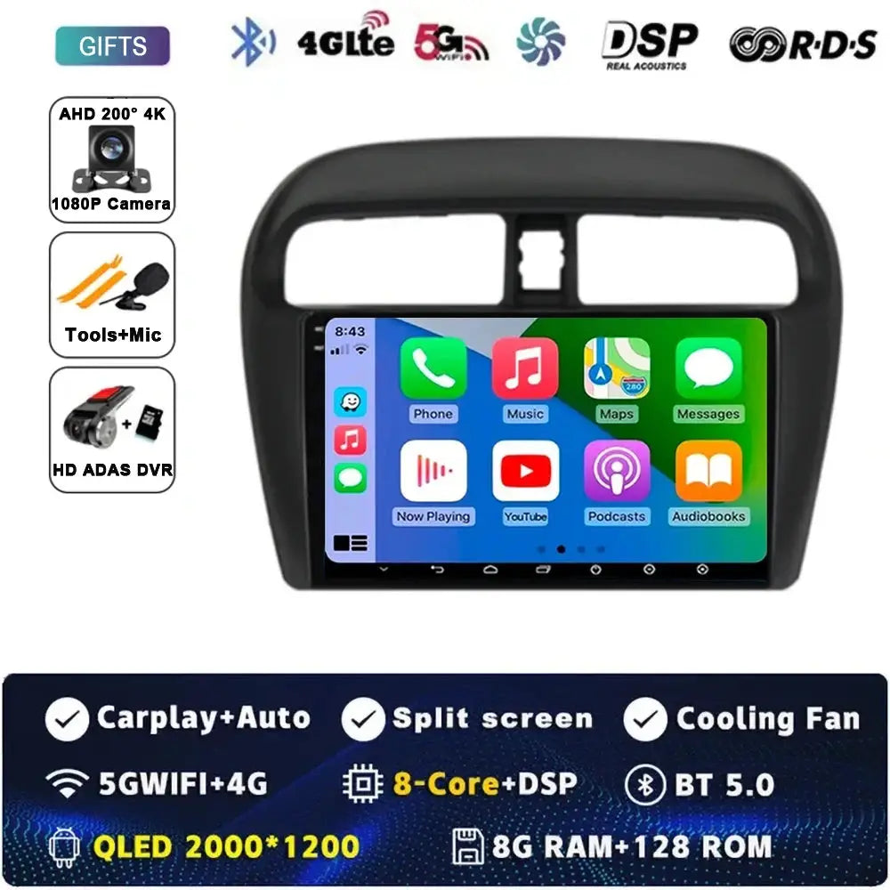 Mitsubishi Mirage Android Screen